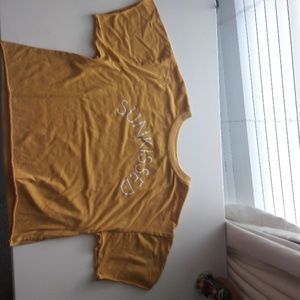 "SUNKISSED" CROP TOP